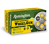 Remington Performance Wheelgun .45 Colt 225 Grain Lead Semi-Wadcutter Centerfire Pistol Ammunition