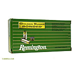 Remington Premier Golden Saber .357 Magnum Bonded Brass Jacketed Hollow Point Nickel-Plated Brass Cased Pistol Ammunition
