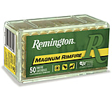 Remington Premier Magnum Rimfire .17 HMR 20 Grain Jacketed Soft Point Brass Cased Rimfire Ammo, 50 Rounds, 20025
