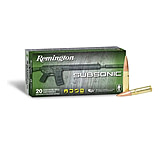 Remington Subsonic 45-70 Government 300 Grain Boat Tail HP Brass Rifle Ammunition