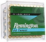 Remington 22 Target .22 Long Rifle 40 Grain Round Nose Brass Cased Rimfire Ammunition