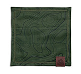 Image of Renegade Provisions Co. Topo Dark Green 8X8 Handkerchief w/ Microfiber Backing