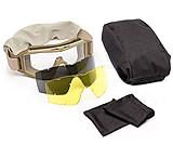 Image of Revision Eyewear Desert Locust Ballistic Goggle - Essential Kit with Clear, Solar lenses