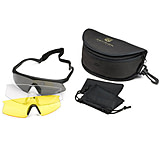 Image of Revision Sawfly Eyeshield Deluxe Kit with Clear, Solar and HC Yellow Lenses