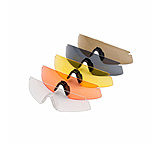 Image of Re Vision Eyewear Saw Fly Eyeshield Replacement Lenses - Clear, Solar, High-Contrast Yellow, Vermillion - Large