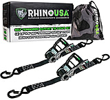 Image of Rhino USA 1.6in Self-Tensioning Ratchet Straps