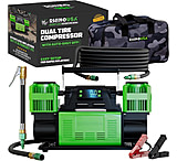Image of Rhino USA 12V Dual-Tire Air Compressor A47691F6