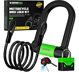 Image of Rhino USA Heavy-Duty Bike Lock Set EBB24A47