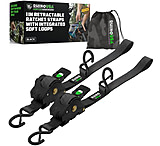 Image of Rhino USA Retractable Ratchet Straps w/ Integrated Soft Loops 77E7471B