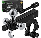 Image of Rhino USA Tri-Ball Hitch 2 Receivers 6908BF71