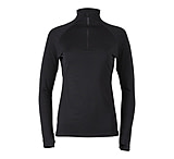 Image of Ridge Merino Women's Aspect Quarter Zip Midweight Merino Wool Long Sleeve Shirt 69FECA2B