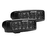 Image of Rigid Industries SR-Q Series PRO Spot Diffused Midnight Surface Mount Light