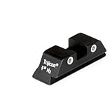 Image of Trijicon Bright &amp; Tough GL04 High Rear 3 Dot Night Sights for 20 / 21 / 29 / 30 Glock Pistol