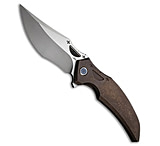 Image of Rike Knife S05 V2 Frame Lock Knife Stonewash Bronze 3.5 Satin 78FFA736