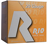 RIO Ammunition Small Game Load Shotshell 20 ga 3in MAX 1-1/4 oz Size 6 1250 fps