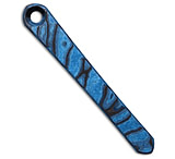 Image of Ripp's Garage Tech Chris Reeve Knives Pocket Clip - Matte Blue Timascus E45B8FFE