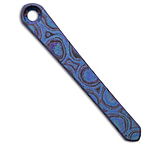 Image of Ripp's Garage Tech Chris Reeve Knives Pocket Clip - Matte Purple Timascus 53464EFA