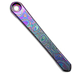 Image of Ripp's Garage Tech Chris Reeve Knives Pocket Clip - Polish Purple/Blue Timascus 8590C4D5
