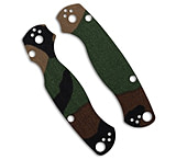 Image of Ripp's Garage Tech Spyderco Paramilitary 2 Cordura Skin Set - Woodland Camo C0C1E047