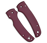 Image of Ripp's Garage Tech Spyderco Shaman Skinny Angle Black Cherry Aluminum Scales 75B796B7