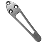 Image of Ripp's Garage Tech Spyderco Shaman Titanium Pocket Clip - Stonewash E762955A