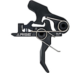 Image of Rise Armament OPMOD HEX-C 2-Stage Trigger, Curved, 4.5 lb, Black, RA-100-HEXC-BLK