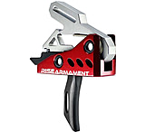Image of RISE Armament RA-535 Advanced-Performance Trigger, Red/Black, Small, RA-535-BLK-ARP
