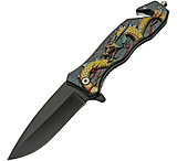 Image of Rite Edge Dragon Linerlock A/O 3.75 in Stainless Steel Assisted Opening Folding Knife