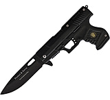 Image of Rite Edge Gun Linerlock Police 3.75 in Stainless Steel Folding Knife