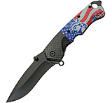 Image of Rite Edge Lady Liberty Linerlock A/O 3.50 in Stainless Steel Assisted Opening Folding Knife