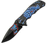 Image of Rite Edge Linerlock Wolf 3.50 in Stainless Steel Folding Knife