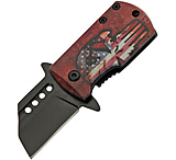 Image of Rite Edge Money Clip Skull 1.5in A/O Folding Knife