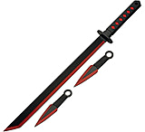 Image of Rite Edge Ninja Sword Thrower Set Red