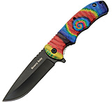 Image of Rite Edge Tie Dye Linerlock A/O CN300558C 3.50 in Stainless Steel Assisted Opening Folding Knife