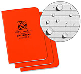 Image of Rite in the Rain Stapled Mini Notebook, Universal, 3 Pack