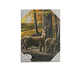 Image of River's Edge 16" X 12" LED Wall Art - Deer 1764