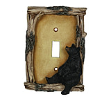 Image of River's Edge Bear Single Switch Plate Cover 617