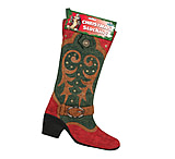 Image of River's Edge Cowboy Boot Christmas Stocking 1726