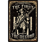 Image of River's Edge Rivers Edge Embossed Sign 12&quot;x17&quot; &quot;first Ammendment&quot;