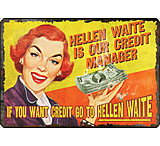 Image of River's Edge Rivers Edge Embossed Sign 12&quot;x17&quot; &quot;hellen Waite&quot;