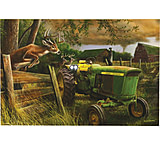 Image of River's Edge Rivers Edge Led Wrapped Canvas Art 24"x16" Abandoned Farm