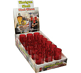 Image of River's Edge Rivers Edge Red Shotshell Shotglasses 18 Per Display
