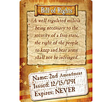 Image of River's Edge Sign 12"x17" "bill Of Rights"
