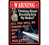 Image of River's Edge Rivers Edge Sign 12&quot;x17&quot; &quot;took A Bullet&quot;