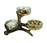 Image of River's Edge 3-Bowl Candy Dish - Antler