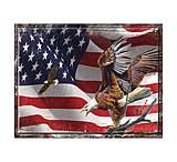 Image of River's Edge Cutting Board 12in x 16in - American Flag