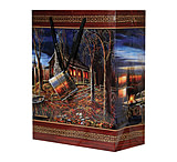 Image of River's Edge Gift Bag Medium - Cabin Scene