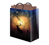 Image of River's Edge Gift Bag Medium w/ Tissue Paper - Deer Forest