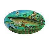 Image of River's Edge Glass Tray 20in x 14in - Snook