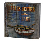 Image of River's Edge LED Box 6in x 6in - Better at Lake